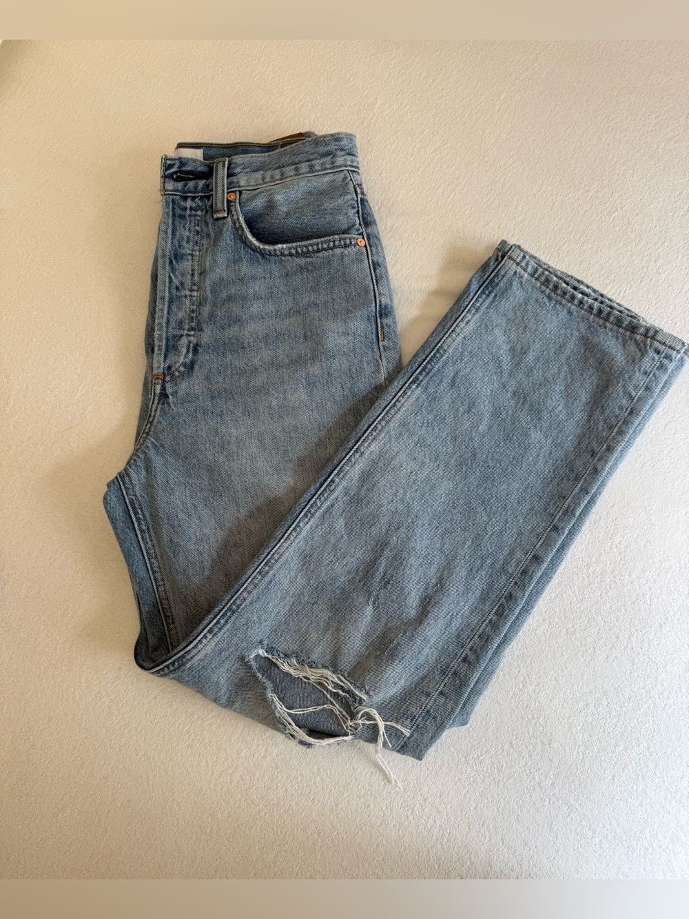 Aritzia Denim Forum Bonet High Rise Loose Jean